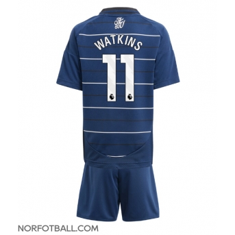 Billige Fotballdrakt Aston Villa Ollie Watkins #11 Replika Tredjedraktsett Barn 2024-25 Kortermet (med bukser)